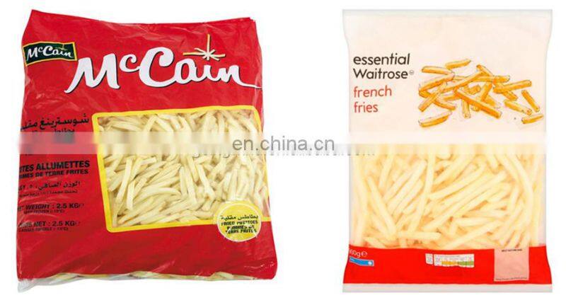 Automatic industrial frozen french fries making machine auto commercial frozen potatoes produce machines cheap price for sale