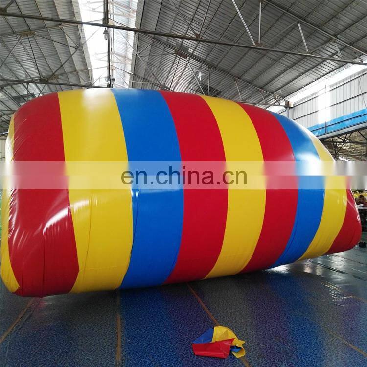 Good price inflatable water trampoline blob , inflatable water catapult blob for sale