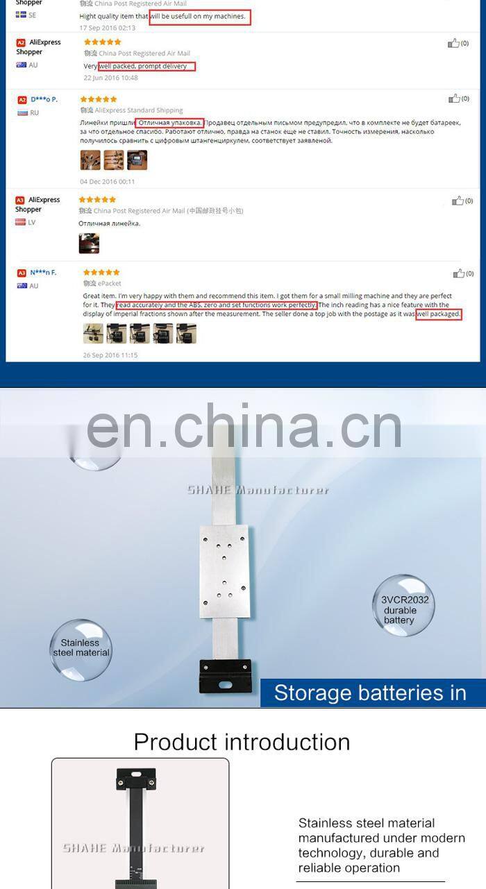 0-100mm/4'' high quality vertical digital linear scale with Digital Readout DRO Display electronic linear scale