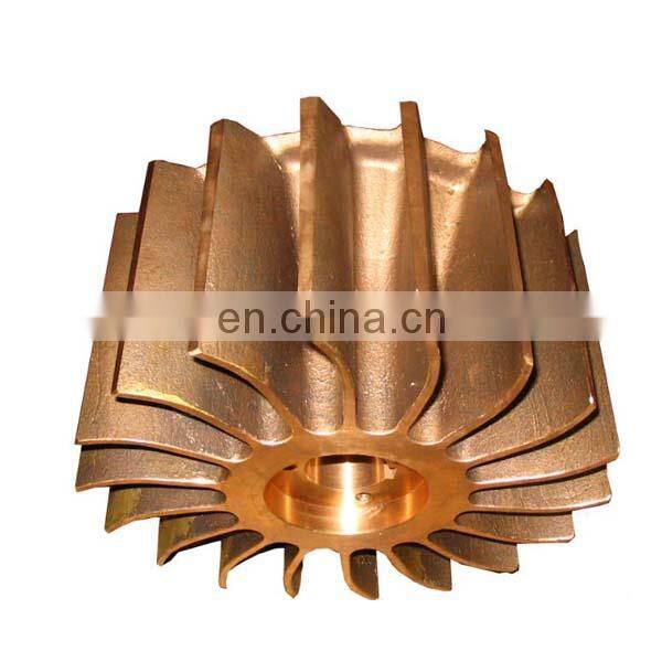 Brass Submersible Design Centrifugal Water Pump Impeller