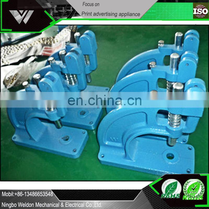 Metal Aluminium Stainless Steel Hole Grommet Punching Machine Eyelet Curtain Grommet Machine