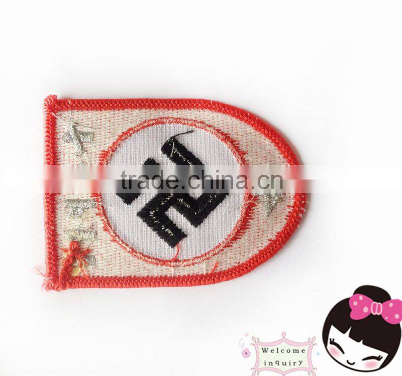 Custom fabrics plane badge embroidery patch