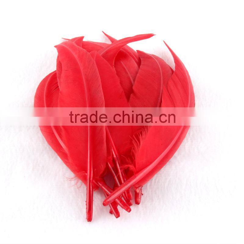 wholesale cheap dyed feather goose feathers for arrow