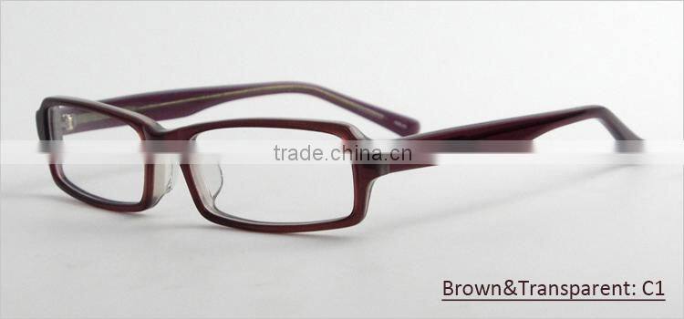 Full-rim acetate women's hot sale prescription glasses frames cheap