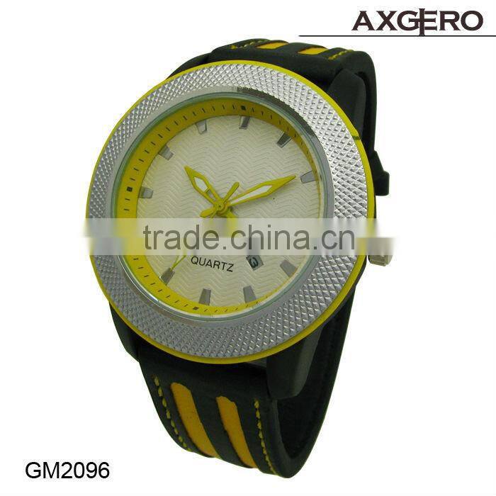 2015 China supplier factory wholesale new customized Geneva Silicone watch