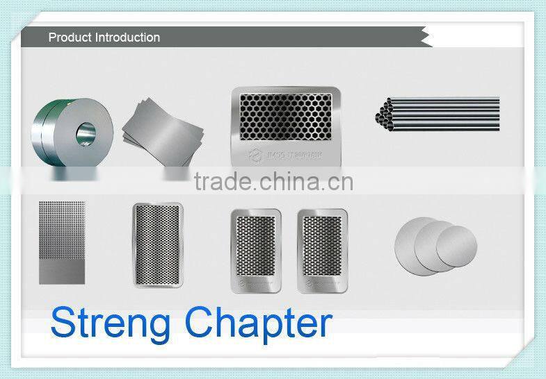 china manufacturing cold rolled stainless steel punching mesh