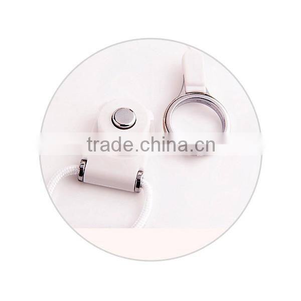 Luxury separable rotate ring mobile phone chest strap hang around neck , mobile phone finger strap , cell phone case neck strap
