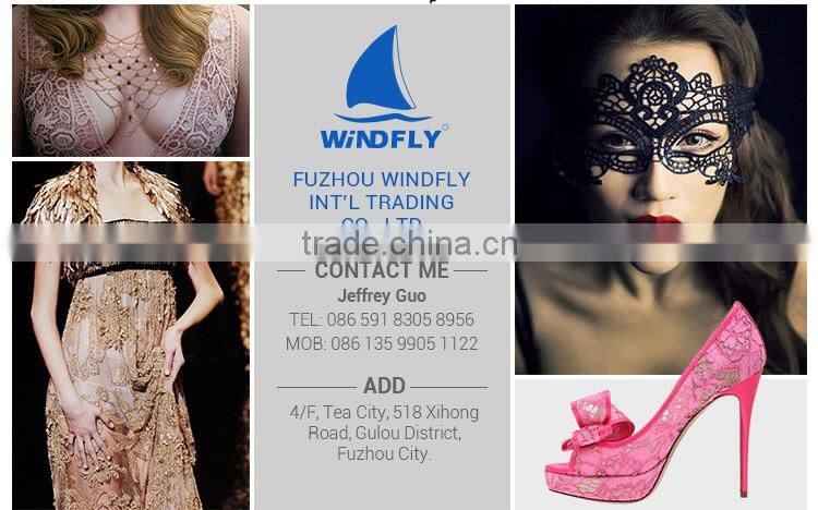 Color Customized Various Fancy Lace And Ribbons Trim