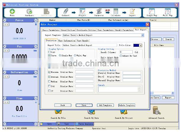 50KN Universal Tensile Testing Machine
