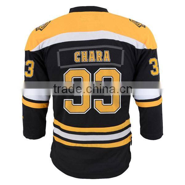 2016 OEM custom nhl hockey jersey with top quality