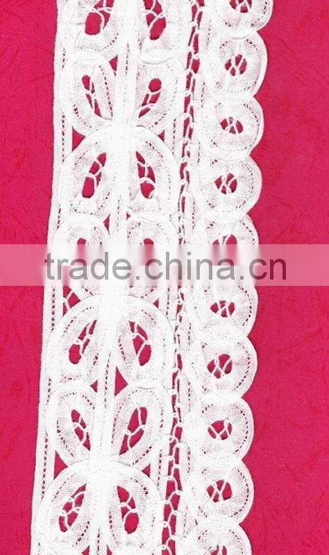 100% cotton hand made crochet lace