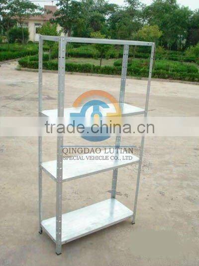 Display Shelf with Wooden Plates