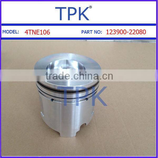 4TNE106 Piston, 123900-22080, main bearing, rod bearing, cam bush, engine valve