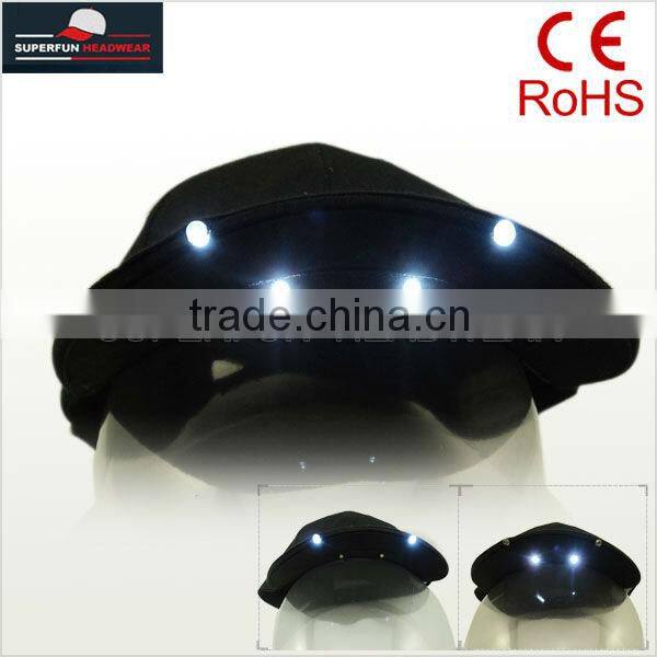 professional manufacture LED lighted hats and caps