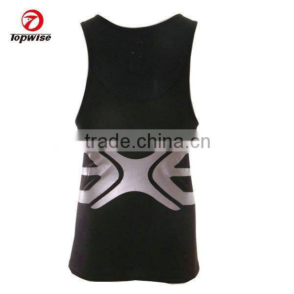 2015 Wholesale Custom Qucik dry sports running singlet