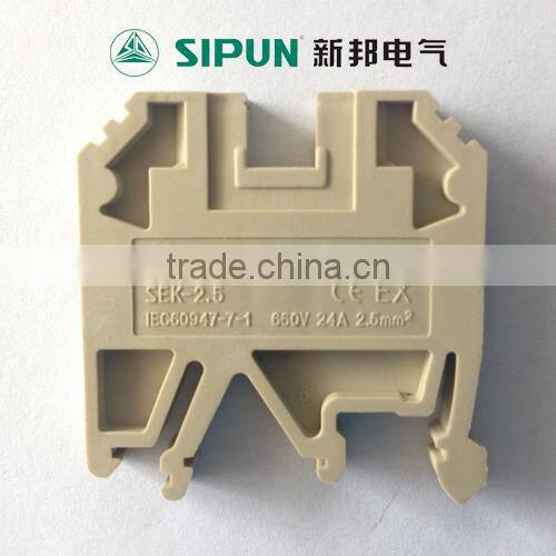 SEK-2.5 Industrial Electrical din rail terminal block