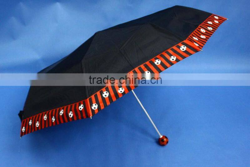 High Quality 3-section football mini umbrella