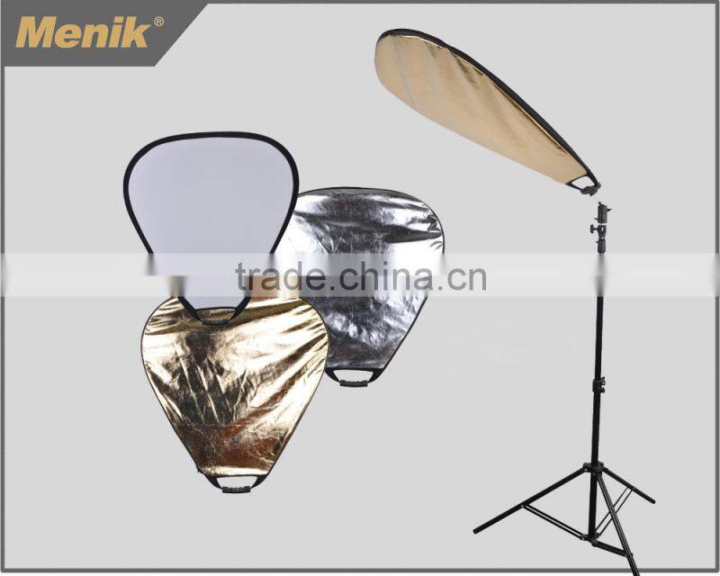 TR-20 handheld 2 in 1 triangle folding reflector