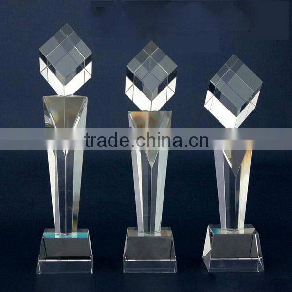 2014 new style acrylic trophy display design