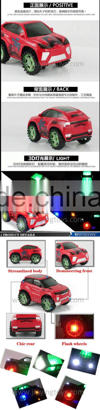 360 rotating plastic battery operated toy car for kids