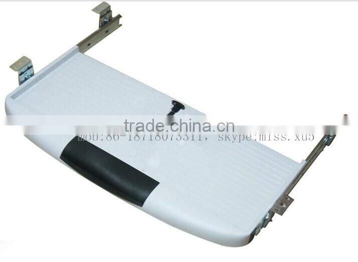 cheap china 27mm 2-fold computer keyboard slide telescopic drawer slide