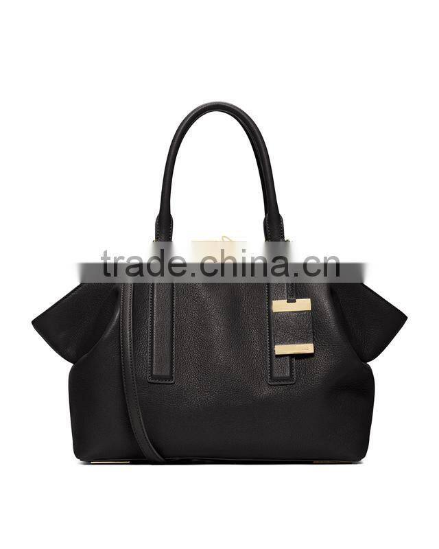 S397 2015 BEST SELLING TOTE LADY BAG BLACK PU DESIGNER HANDBAGS GOOD PRICE