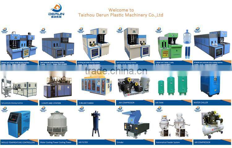 semi-automatic stretch blow molding machine