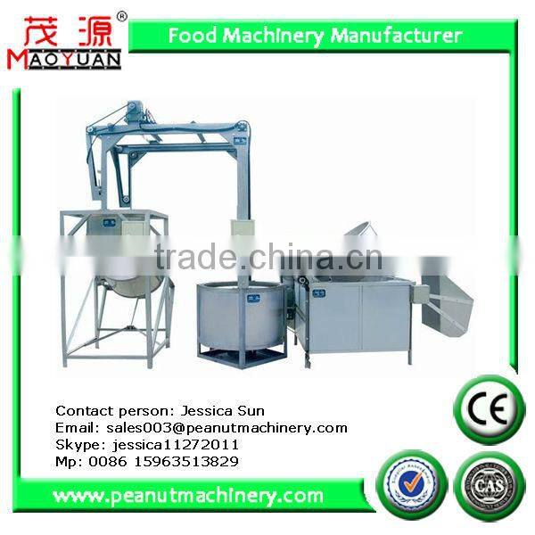 Simple fried nut processing machine