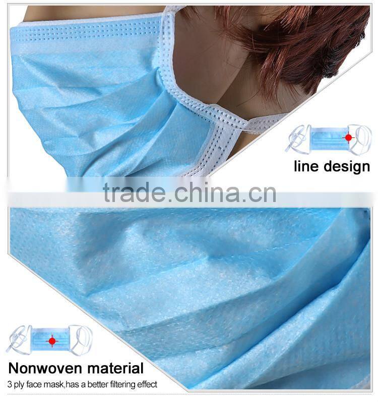 nonwoven 3 ply ballistic beauty antiviral motorcycle n95 medical full surgical disposable face mask