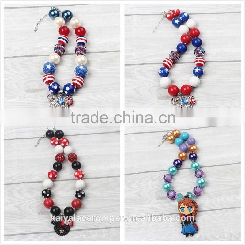 BubbleGum Mouse bead necklace headband 2016 Jewelry wholesale