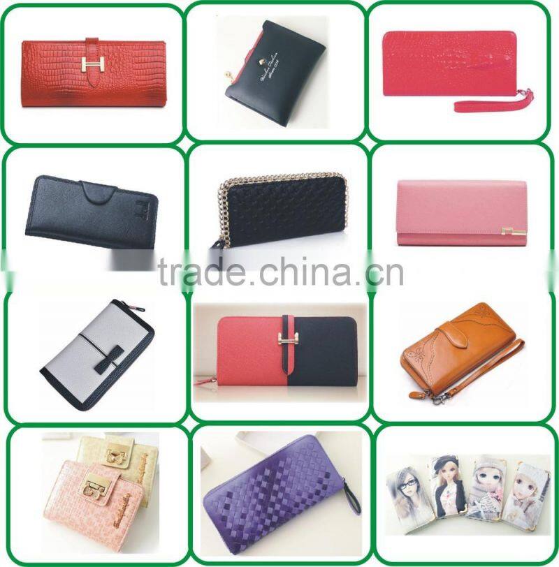 High Quality Human Leather Wallet 2015