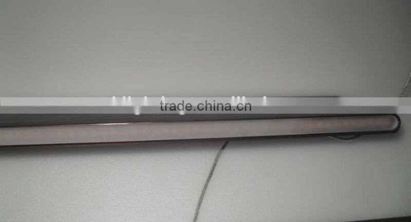 30w black 3000k warm white 1000mm slim pendant linear