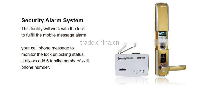 LSD8018 high quality fingerprint card key lock