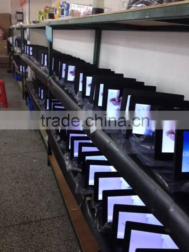 2015 AIYOS Biggest Promotion Small Advertising Lcd Digital Photo Frame Hot Video Player 7 inch