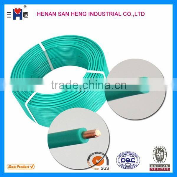 High Quality H07V-R 450/750V PVC Insulated Copper Wire
