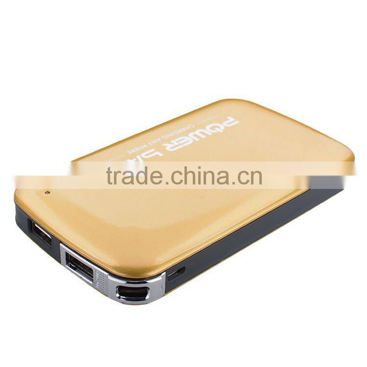 8000mah dual usb charger power bank for vivo , automatic mobile phone charger