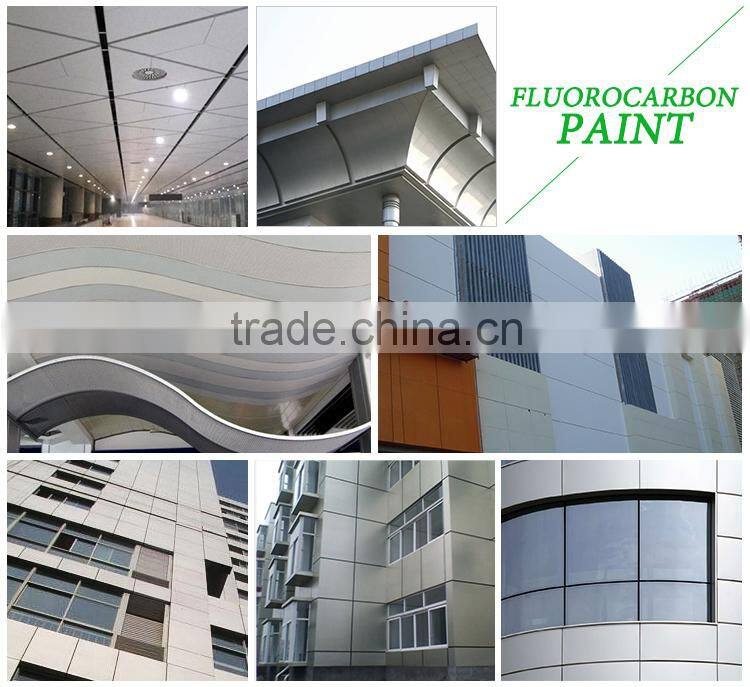 High hardness and good flexibility fluoropolymer coating