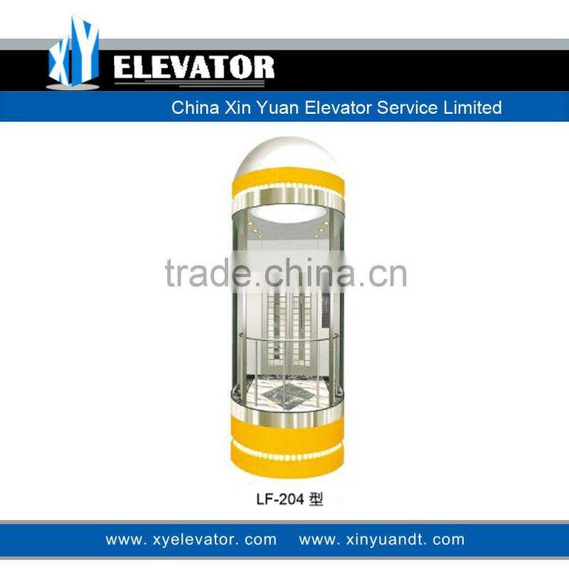 Xinyuan Observation Sightseeing Panoramic Elevator/Lift/Car China Manufacturer