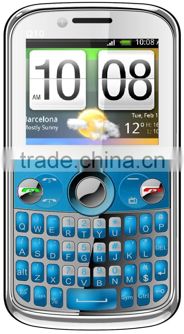 Q10 Dual Super Loudspeaker qwerty q10 tv china mobile