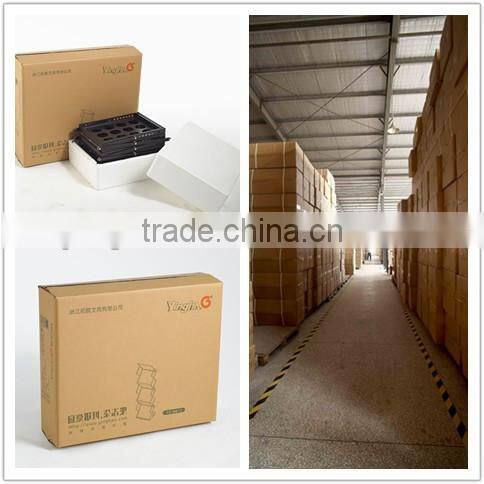 black color magazine folding rack