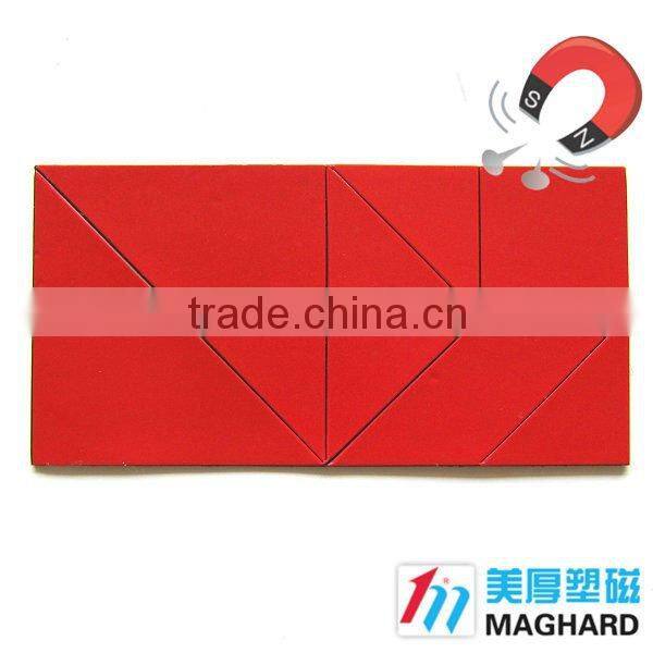 right angled isosceles triangle Magnetic Jigsaw Puzzle Educational Toy