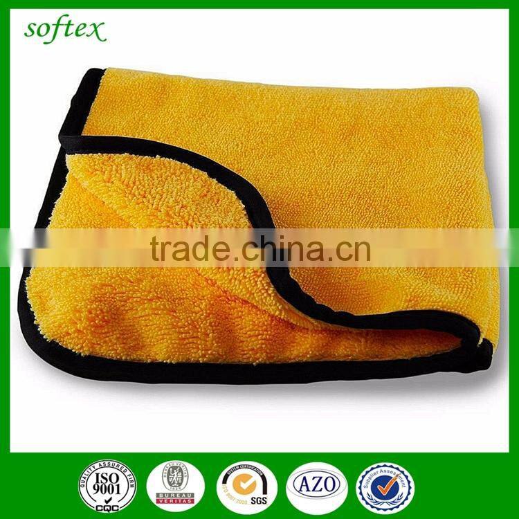 coral fleece best car drying microfiber towel