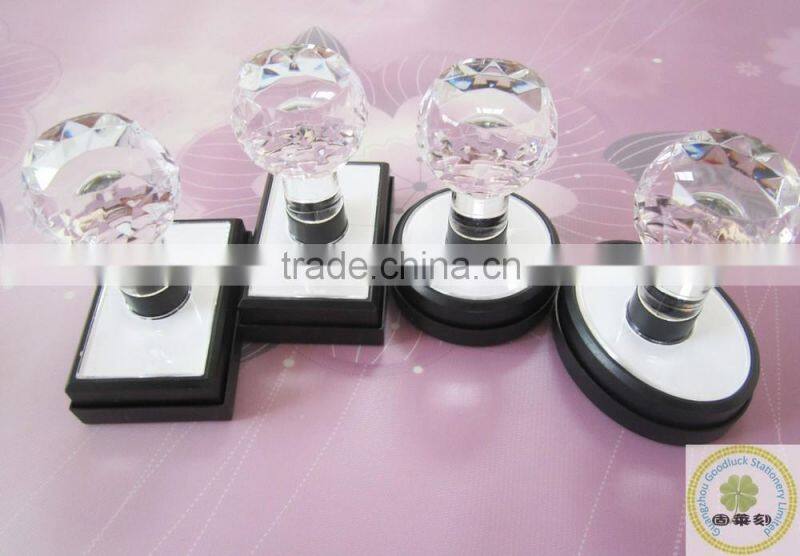 Arar HD Round Model flash rubber stamp crystal handle