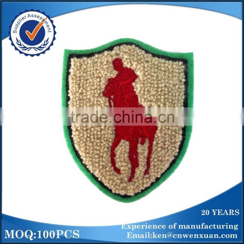 PROFESSIONAL FACTORY SUPPLY Custom cheap chenille patch