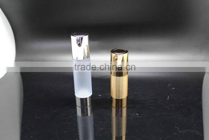 airless 15ml cosmetic bottle