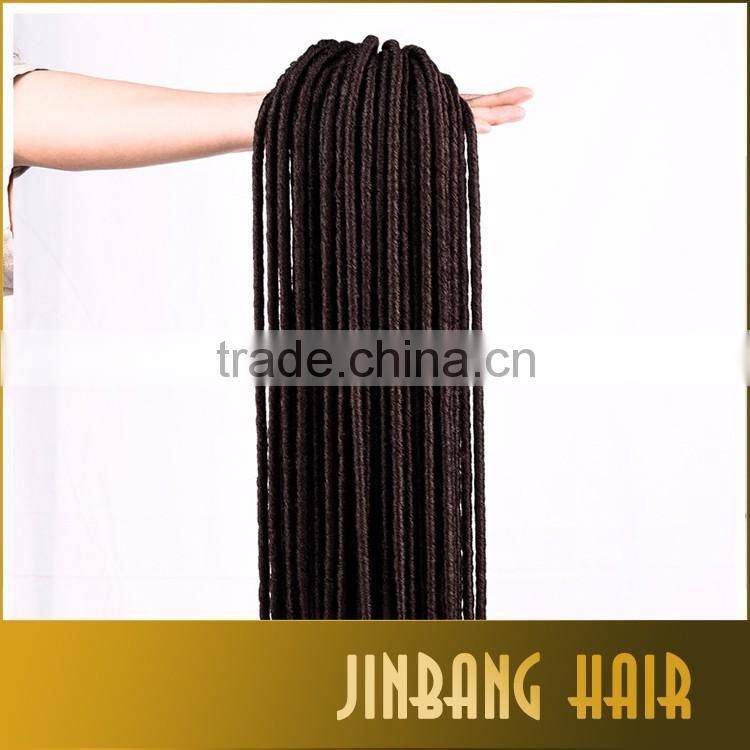 2016 wholesales fastest and easiest fauxlocs soft crochet twist 2x havana fauxlocs braid18"