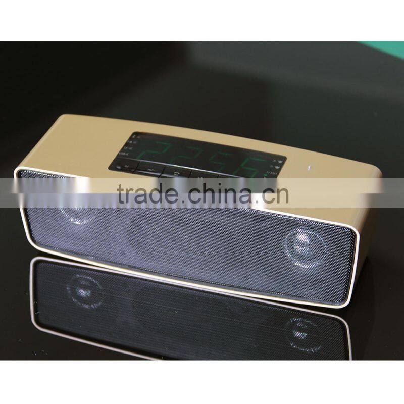 Fashion Design Outdoor Portable wireless Waterproof Bluetooth Speaker with FM Radio