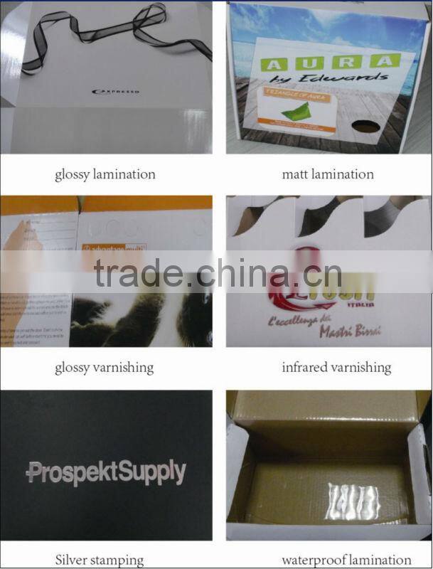 hot design strong quality art paper bag for shopping gift in China