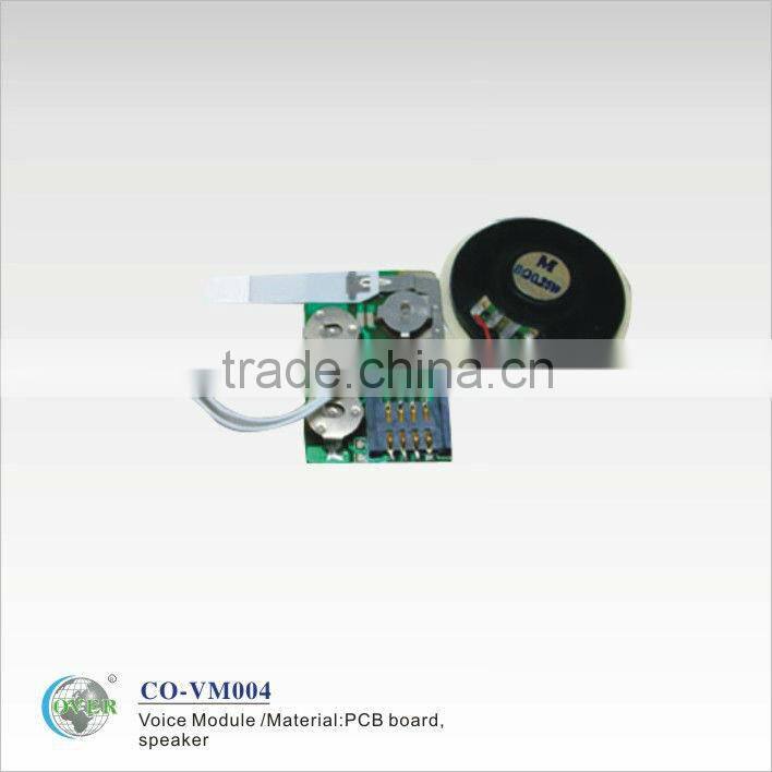 Greeting card programmable sound module