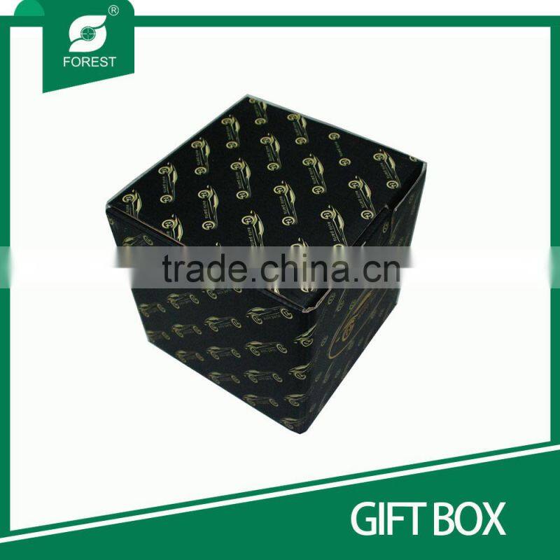 CUSTOM MADE CUBE SHAPED CORRUGATED PAPER GIFT BOX HOT SALE